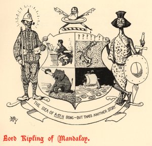 Lord Kipling von Mandalay (Stich)