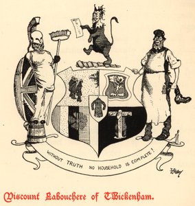 Viscount Labouchere von Twickenham (Gravur)