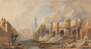 Alte und neue London Bridge
