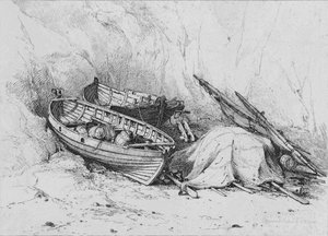 Am Strand von Cromer, um 1828