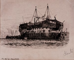 Gefängnisschiff 