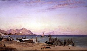 Salerno, Netze trocknen