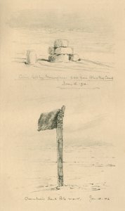 Cairn der Norweger und Amundsens Südpolmarkierung, Januar 1912, 1913