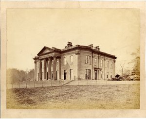 Ansicht des Roundhay-Hauses, Roundhay Park, Leeds von Edward Wormald