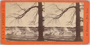 American Falls und Eishügel von Edward and Henry T. Anthony and Co.