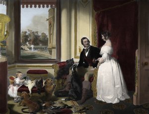 Schloss Windsor in modernen Zeiten von Edwin (after) Landseer