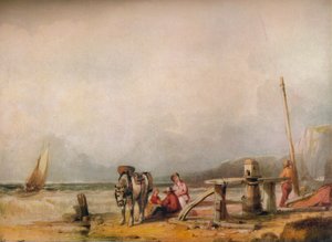 Meereslandschaft, ca. 1845 von Edwin Aaron Penley