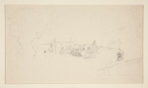 Architekturstudie (recto); Ornamentale Skizzen (verso)