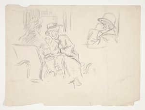 Cafészene von Edwin Austin Abbey