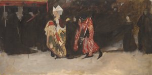 Kompositionsstudie für Richard, Herzog von Gloucester, und die Lady Anne
