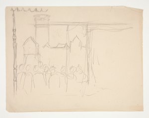 Isabella und der Herzog (Studie für Maß für Maß) von Edwin Austin Abbey