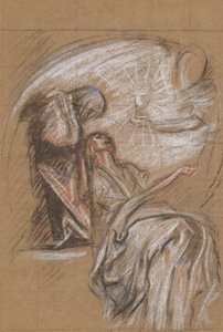 Studie für von Edwin Austin Abbey
