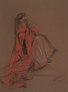 Studie für Kardinal Woolsey für den Prozess von Catherine