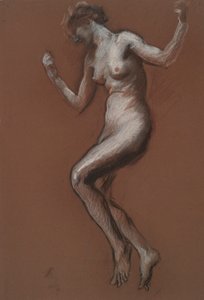 Studie für die Figur von 1 Uhr nachmittags