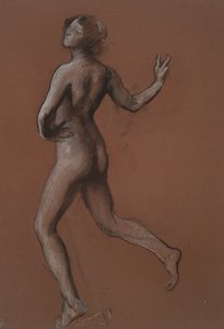 Studie für die Figur von 14 Uhr