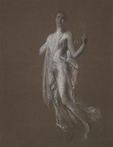 Studie für Figur von 5 Uhr morgens (?)