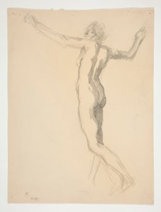Studie für Figur von 8 Uhr morgens