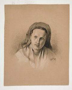 Studie einer Frau