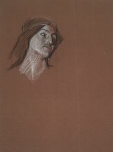 Studie einer Frau