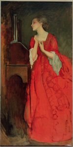 Die Dame Anne von Edwin Austin Abbey