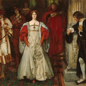 Wer ist Sylvia, was ist sie, dass alle Hirten sie loben, 1896-1899, überarbeitet 1900 von Edwin Austin Abbey
