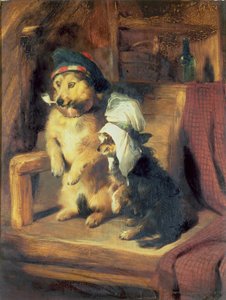 Kleine Spaziergänger, 1836 von Edwin Landseer