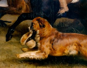 Laufender Hund (Detail)