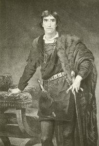 Mr. Henry Irving als Hamlet (Gravur) von Edwin Longsden Long