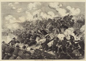 Die Erstürmung des Malakoff durch die Franzosen von Edwin Thomas Dolby