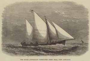 Das Boot der südaustralischen Zeitungspresse, Port Adelaide