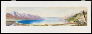 Der obere Bereich des Lake Wakatipu, Blick nach Süden, Südinsel, Neuseeland