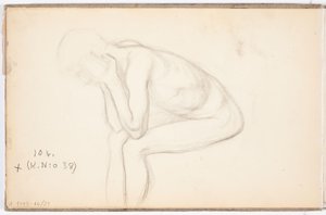 Sitzender Mann von Eero Järnefelt
