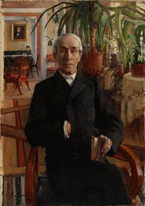 Porträt von Baron Johan Philip Palmén, Vizekanzler der Universität