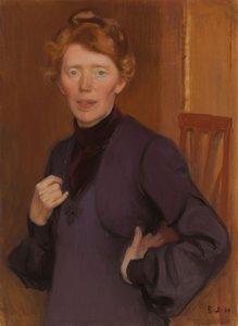 Porträt von Tekla Hultin