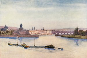 Der Rhein: Zusammenfluss von Rhein und Mosel