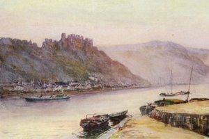 Der Rhein: Rheinfels und St. Goar von Effie Jardine