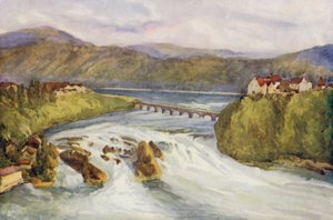 Der Rhein: Der Rheinfall, Schaffhausen von Effie Jardine