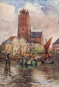 Der Rhein: Die Groote Kerk, Dordrecht von Effie Jardine
