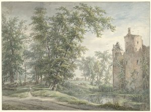 Ruine des Hauses De Haer