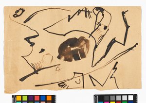 Abstrakter Versuch von Egon Schiele