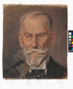 Herrenporträt von Egon Schiele