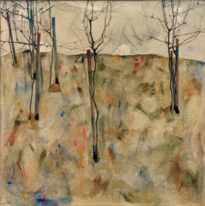 Kahle Bäume von Egon Schiele