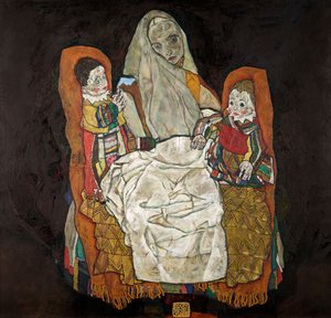 Mutter mit zwei Kindern III, 1915-1917