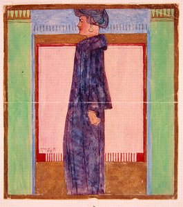 Stehende Frau von Egon Schiele