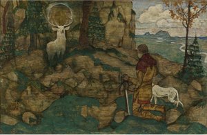 Die Vision des heiligen Hubertus