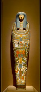 Innere Kartonage von Gautseshenu, ca. 700-650 v. Chr. von Egyptian