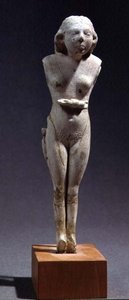 Statuette einer nackten Frau, Thinitenzeit, ca. 3100-2700 v. Chr. von Egyptian