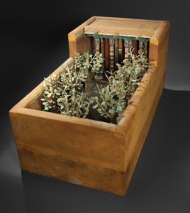 Modell einer Veranda und eines Gartens aus dem Grab von Meketre, ca. 1981–1975 v. Chr.