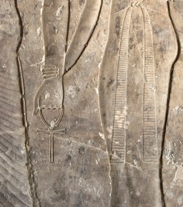 Ägyptische Antike: Ankh-Hieroglyphen. Grab von Kherouef (TT192) (18. Dynastie) von Egyptian 18th Dynasty
