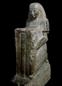Ägyptische Antike: Ptahmose, Aufseher des Pharaos Amenhotep III, 18. Dynastie. Florenz, Museo Archeologico
